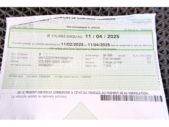 Volkswagen caddy bus (2007-101,449 km) - afbeelding 68 van  74