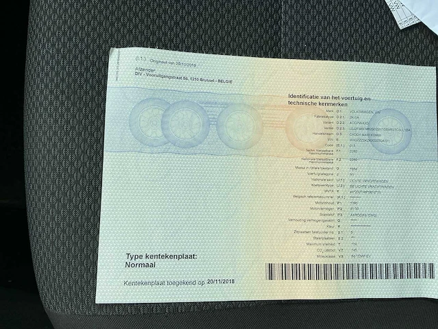 Volkswagen caddy maxi combi bedrijfswagen - afbeelding 16 van  27