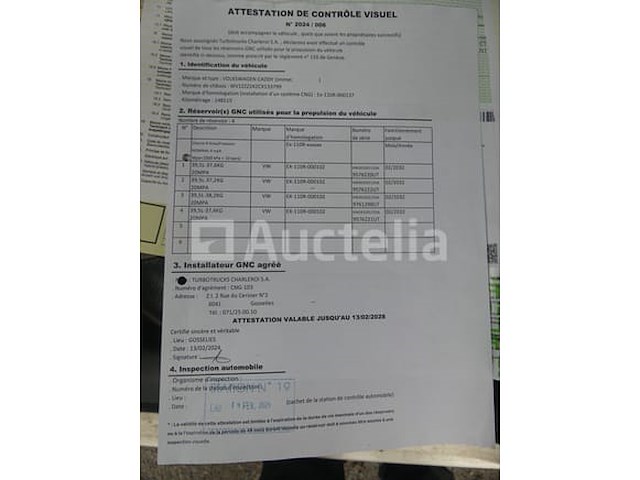 Volkswagen caddy utility truck (2012-160,865 km-vin:wv1zzz2kzcx133799) - afbeelding 19 van  27