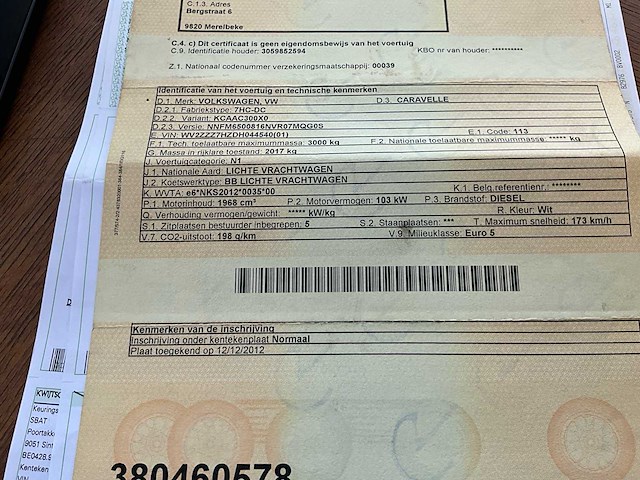 Volkswagen caravelle bedrijfswagen - afbeelding 14 van  26