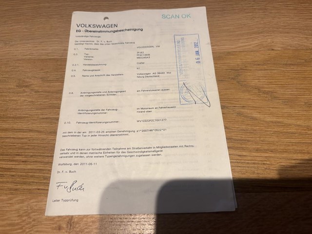 Volkswagen crafter, 2012 - afbeelding 26 van  34