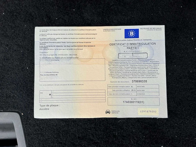 Volkswagen golf 1 volkswagen golf 1 – 1980 – 19.697 km getoond – uitstekende staat – originele documenten - afbeelding 8 van  33