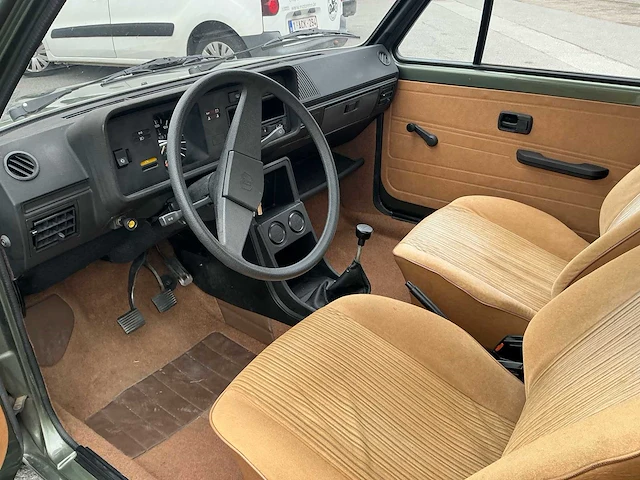 Volkswagen golf 1 volkswagen golf 1 – 1980 – 19.697 km getoond – uitstekende staat – originele documenten - afbeelding 24 van  33