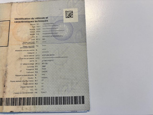 Volkswagen golf, 2001 - afbeelding 2 van  11