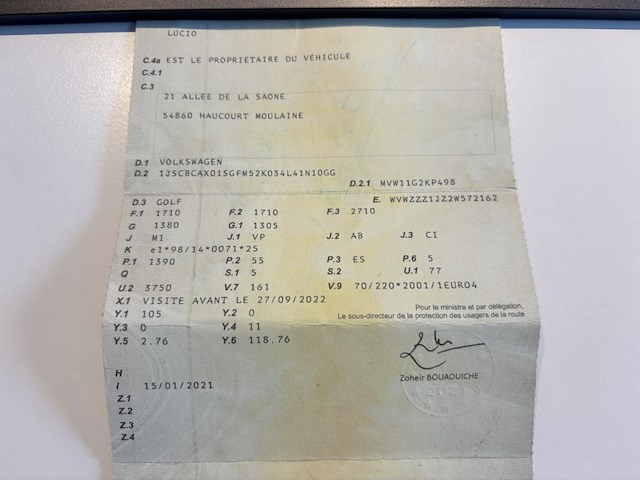 Volkswagen golf, 2002 - afbeelding 2 van  11