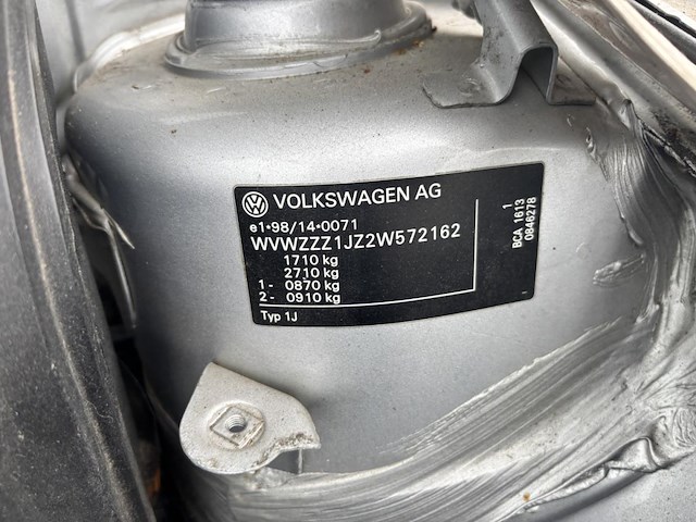 Volkswagen golf, 2002 - afbeelding 10 van  11