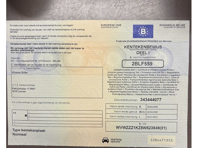 Volkswagen golf 2005 - afbeelding 19 van  28