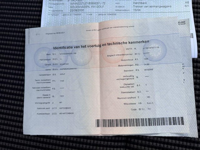 Volkswagen golf 4, 2000 - afbeelding 15 van  22