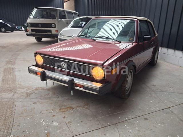 Volkswagen golf cabriolet us car (1985-vin:wvwzzz15zfk002522) - afbeelding 4 van  16
