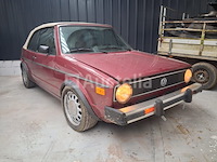 Volkswagen golf cabriolet us car (1985-vin:wvwzzz15zfk002522) - afbeelding 9 van  16