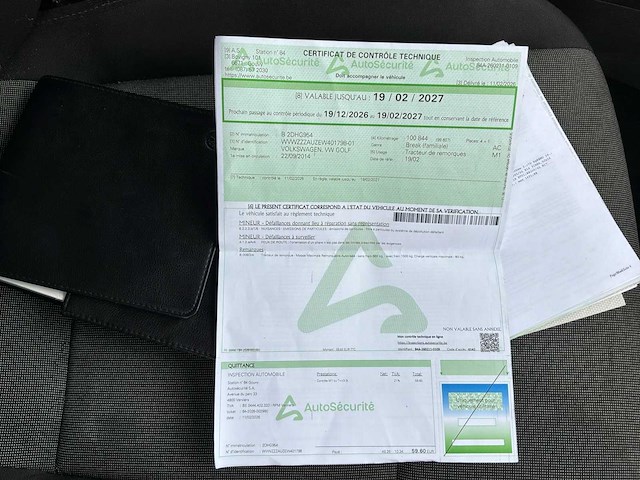Volkswagen golf car 2014 - afbeelding 54 van  76