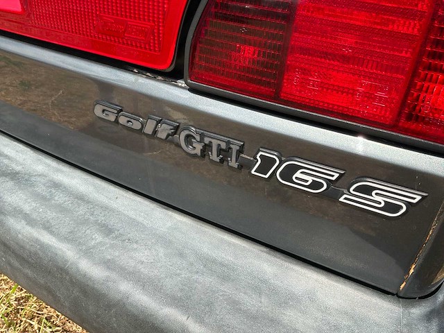 Volkswagen golf gti 16s match edition vintage auto's > 15 - afbeelding 41 van  69