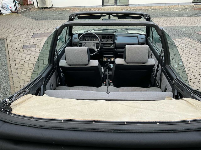 Volkswagen golf i cabrio oldtimer - afbeelding 53 van  81