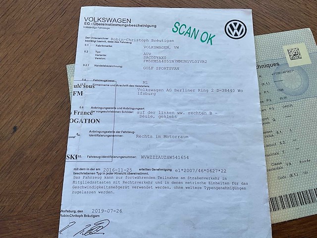 Volkswagen golf personenauto - afbeelding 17 van  26