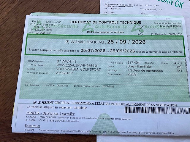 Volkswagen golf personenauto - afbeelding 18 van  26