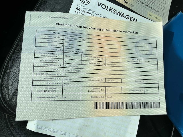 Volkswagen golf personenauto - afbeelding 15 van  23