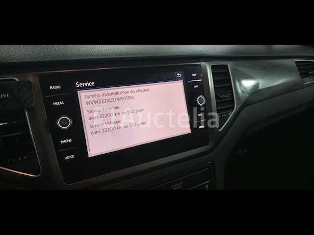 Volkswagen golf sportsvan * facelift * 1,0 benzine - 116 pk. - afbeelding 15 van  30