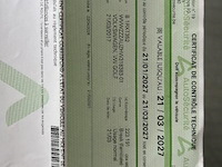 Volkswagen golf, wvwzzzauzhw318383, 1e insch 21/03/2017, 225414km, 81kw, 1197cm³, benzine, automaat, hatchback, euro 6, keuring geldig tot 03/27 inschrijvingsbewijs deel i en ii en gelijkvormigheidsattest - afbeelding 10 van  23