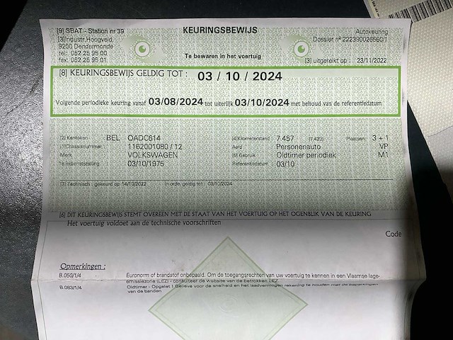 Volkswagen kever 1200 oldtimer - afbeelding 32 van  41