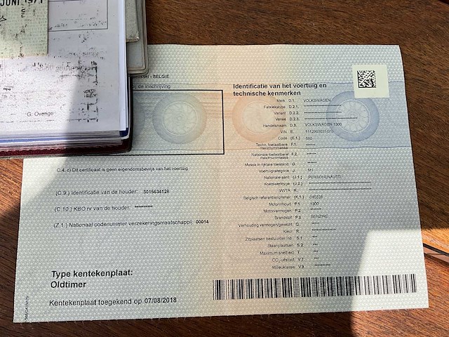 Volkswagen kever 1300 automatic oldtimer - afbeelding 21 van  31
