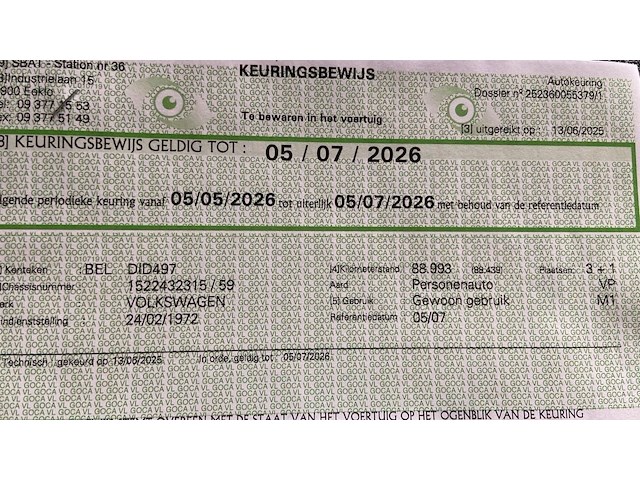 Volkswagen kever 1302 cabiro - afbeelding 16 van  24