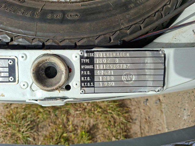 Volkswagen kever cabrio 1302s - afbeelding 21 van  31