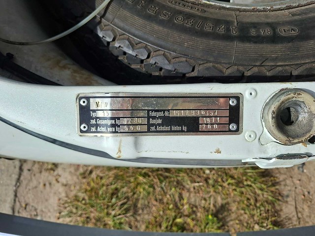 Volkswagen kever cabrio 1302s - afbeelding 32 van  38