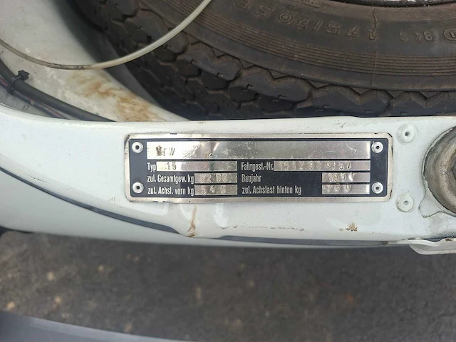 Volkswagen kever cabrio 1302s - afbeelding 29 van  43