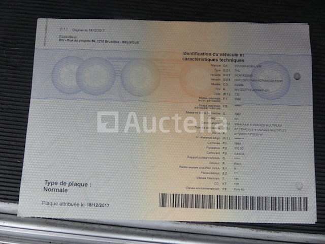 Volkswagen kombi bestelwagen (2017-333,884 km-vin:wv2zzz7hzjx008451) - afbeelding 32 van  38