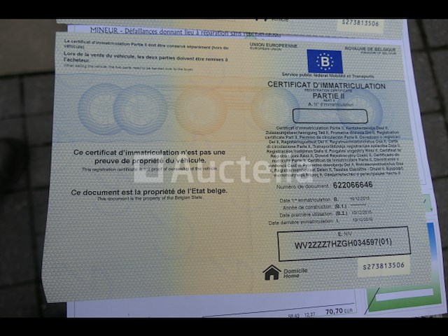 Volkswagen kombi pick-up (2015-vin:wv2zzz7hzgh03597) - afbeelding 25 van  42