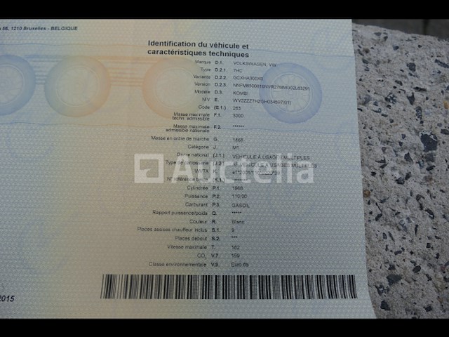 Volkswagen kombi pick-up (2015-vin:wv2zzz7hzgh03597) - afbeelding 29 van  42