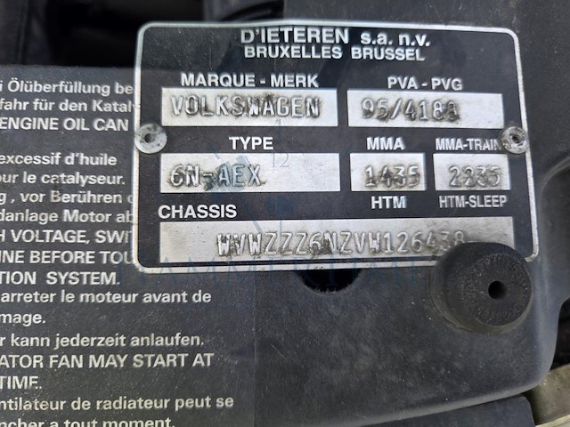 Volkswagen polo 1.2i 12v base 65, 1997 - afbeelding 7 van  45