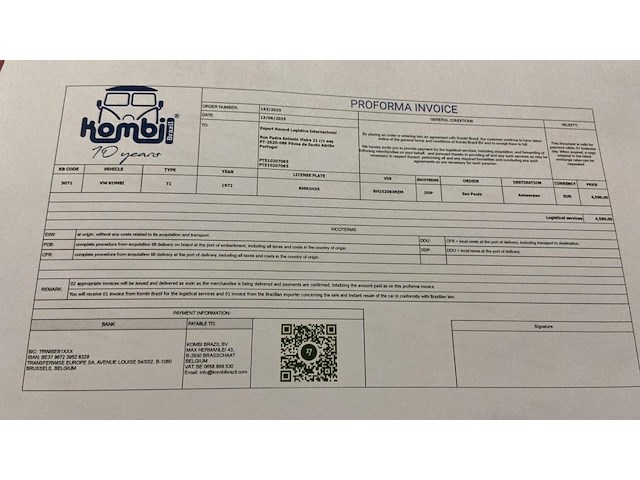 Volkswagen t1, 1972 - afbeelding 6 van  16