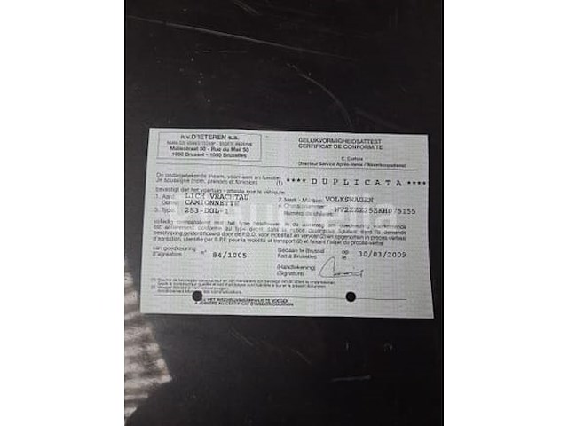 Volkswagen t3 bestelwagen (1989-113,814 km-vin:wv2zzz25zkh075155) - afbeelding 3 van  18