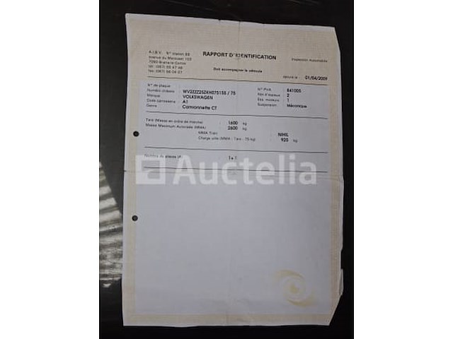 Volkswagen t3 bestelwagen (1989-113,814 km-vin:wv2zzz25zkh075155) - afbeelding 8 van  18