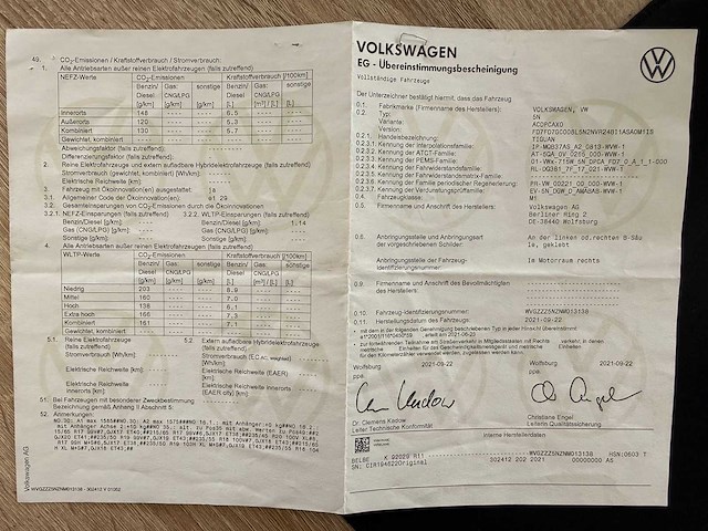 Volkswagen tiguan ad/5n auto 2021 - afbeelding 22 van  29