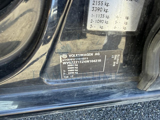 Volkswagen touran 1.6i 16v fsi highline, 2004 - afbeelding 4 van  39