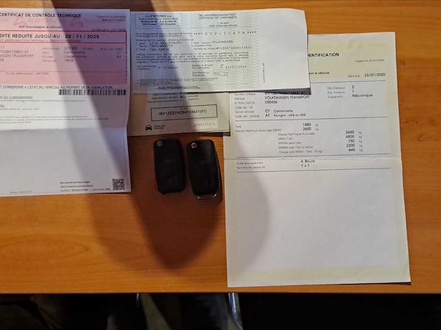 Volkswagen transporter t5 bestelwagen - afbeelding 1 van  9