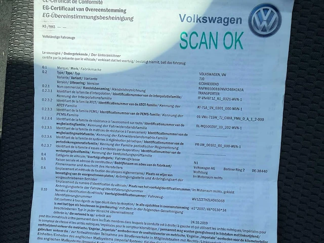 Volkswagen transporter t6.1 - 3 pers - airco - professionele order system-inrichting – trekhaak - afbeelding 36 van  44