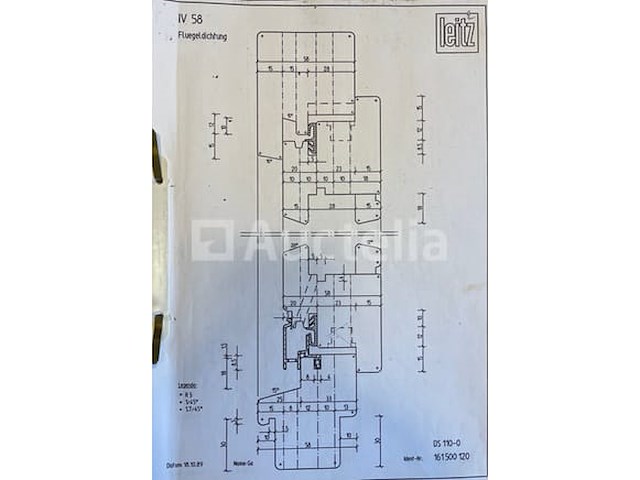 Volledig gereedschap voor de vervaardiging van houten ramen, iv58mm leitz - afbeelding 1 van  7