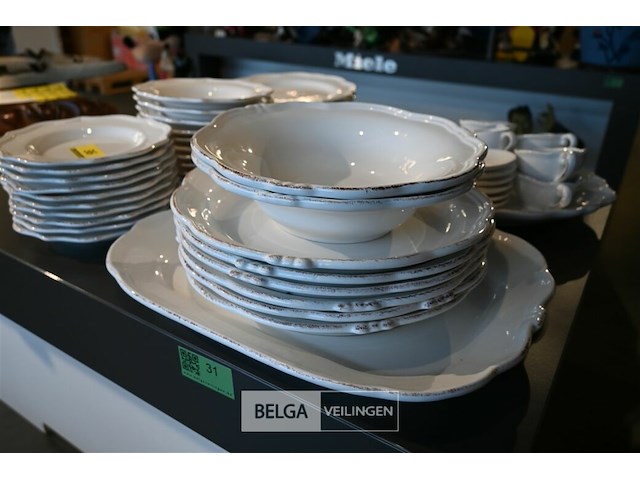 Volledig servies flamant - afbeelding 1 van  4