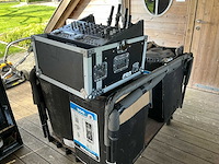 Volledig uitgeruste muziek installatie (mengpaneel + 4x box op statief) - afbeelding 1 van  7