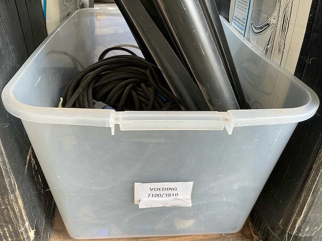 Volledig uitgeruste muziek installatie (mengpaneel + 4x box op statief) - afbeelding 7 van  7