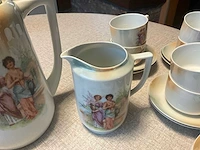 Volledig victoria vintage koffie/thee servies - afbeelding 8 van  12