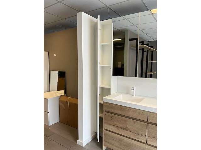 Volledige badkamer/wandmeubel opstelling - afbeelding 10 van  26