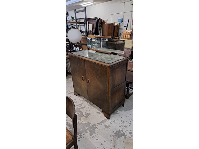 Volledige eetkamer jaren 40 - afbeelding 1 van  4