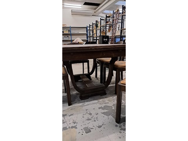 Volledige eetkamer jaren 40 - afbeelding 4 van  4