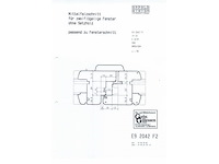 Volledige gereedschapsbewerking voor de productie van iv68mm houten ramen - afbeelding 2 van  9