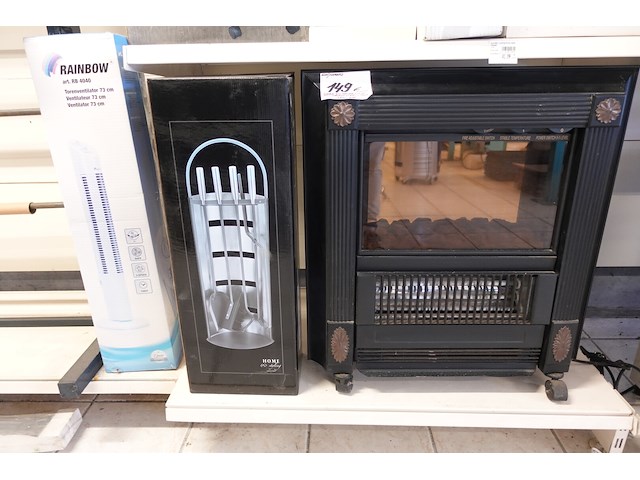 Volledige inhoud rek diverse kachels - afbeelding 7 van  7