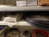 Volledige inhoud rek elektrische kabels - afbeelding 11 van  11